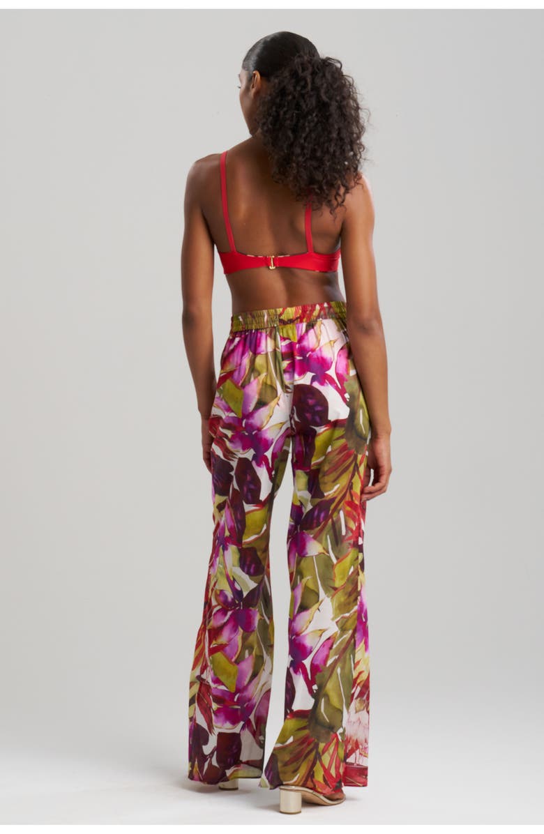 Natori Rainforest Pants with Tassel, Alternate, color, Multi