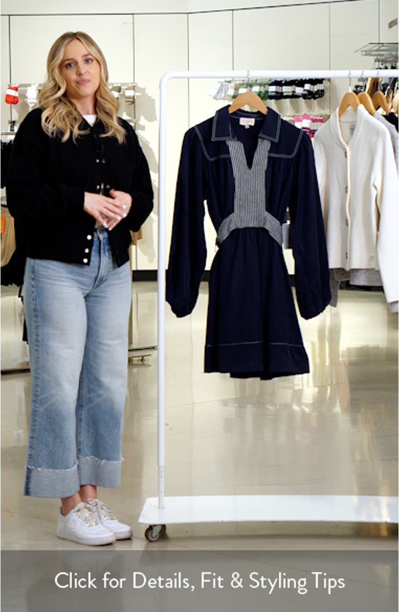 Martina Long Sleeve Minidress, sales video thumbnail