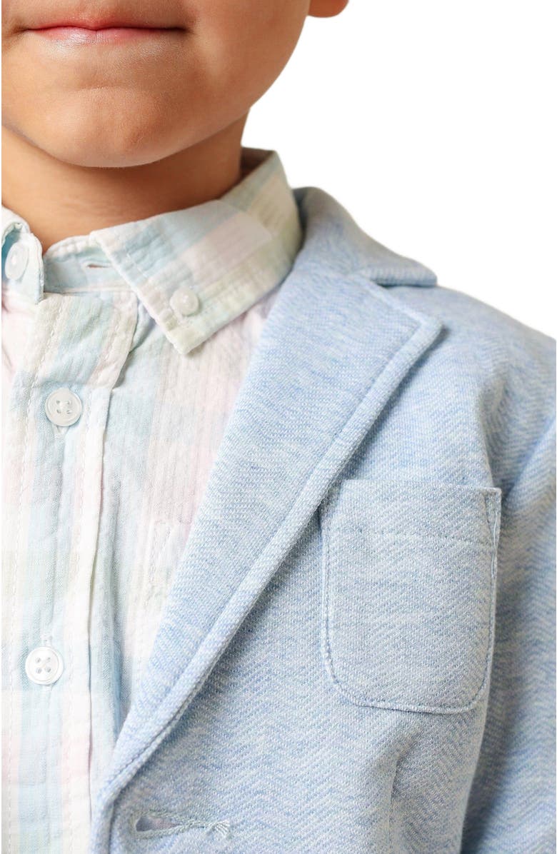 Hope & Henry Boys' French Terry Suit Blazer, Kids, Alternate, color, 