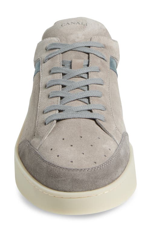 Canali Nuvola Low Top Sneaker In Grey