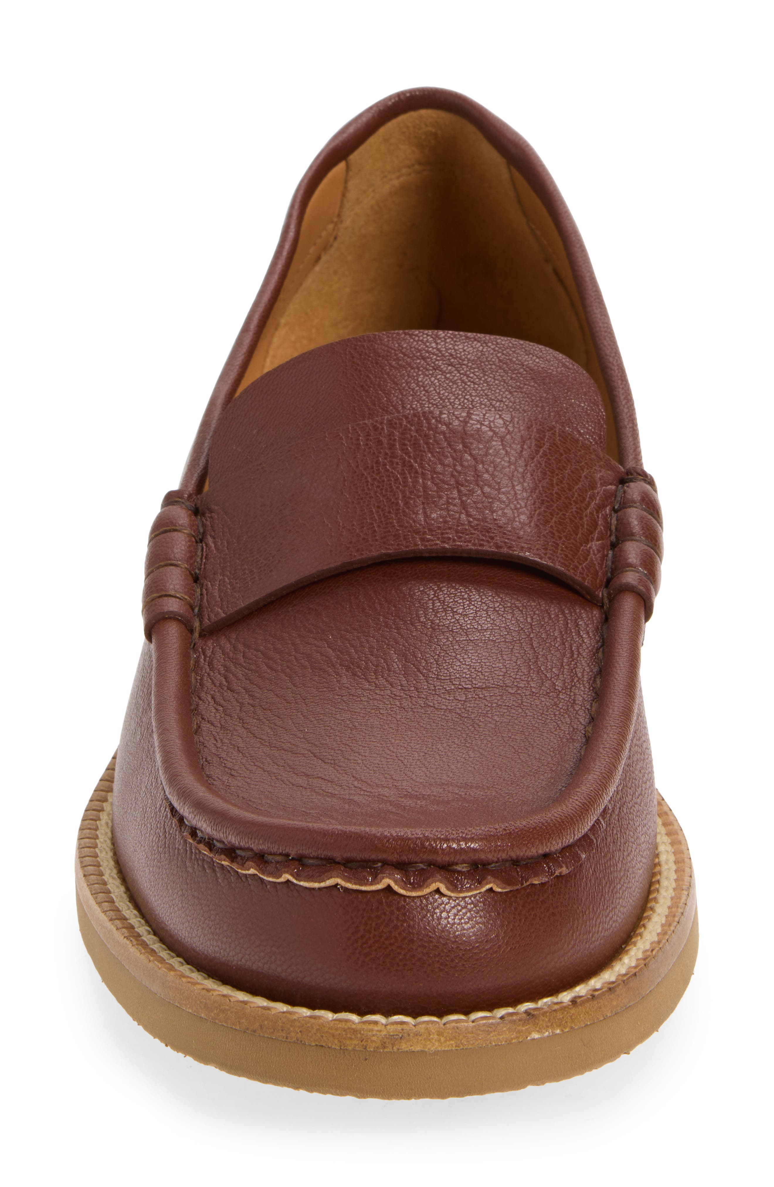 Stina Loafer, Alternate, color, AUBURN