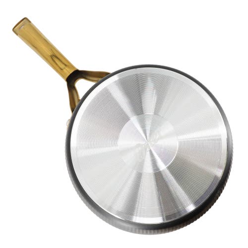 Oster Abbottsford 2.5 Quart Nonstick Aluminum Saucepan With Glass Lid In Black