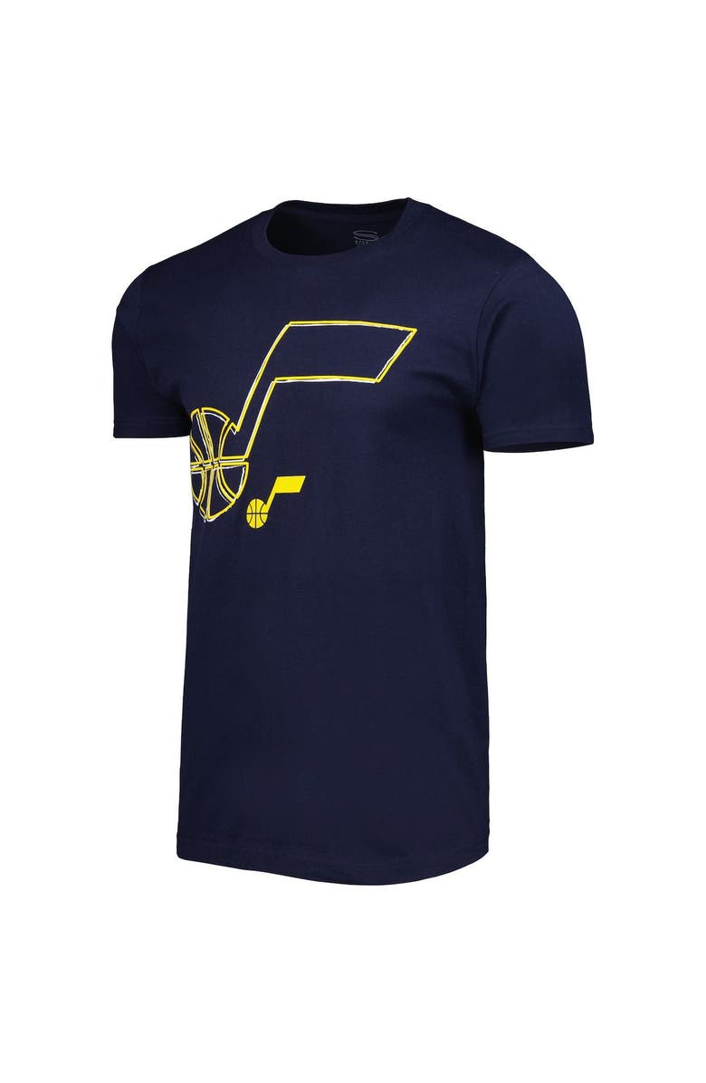 Stadium Essentials Unisex Stadium Essentials Navy Utah Jazz Element Logo Pop T-Shirt, Alternate, color, Navy