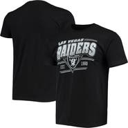 Junk Food Men's Junk Food Black Las Vegas Raiders Throwback T-Shirt