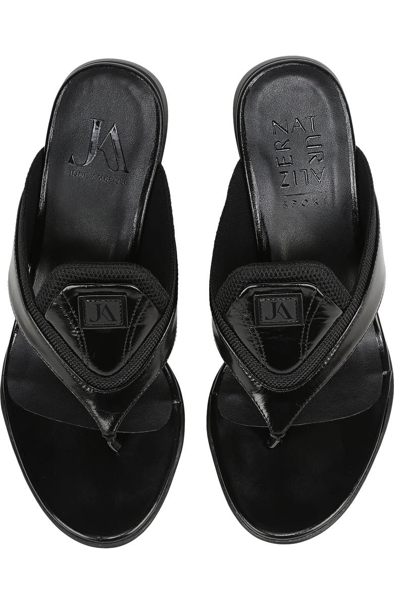 Naturalizer x June Ambrose Ravyn Sandal, Alternate, color, Black