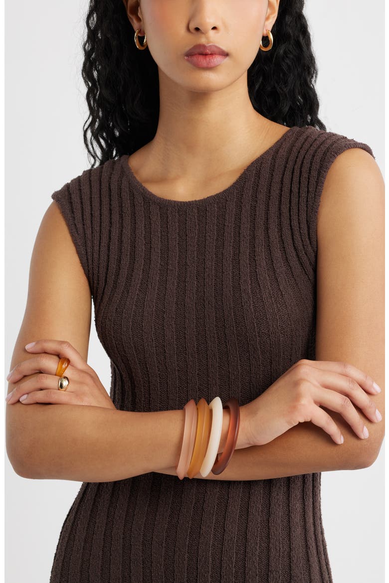Curb Link Hoop Earrings, Alternate, color, GOLD