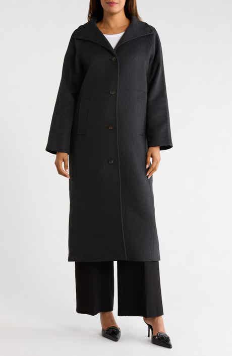 Funnel Neck Coat