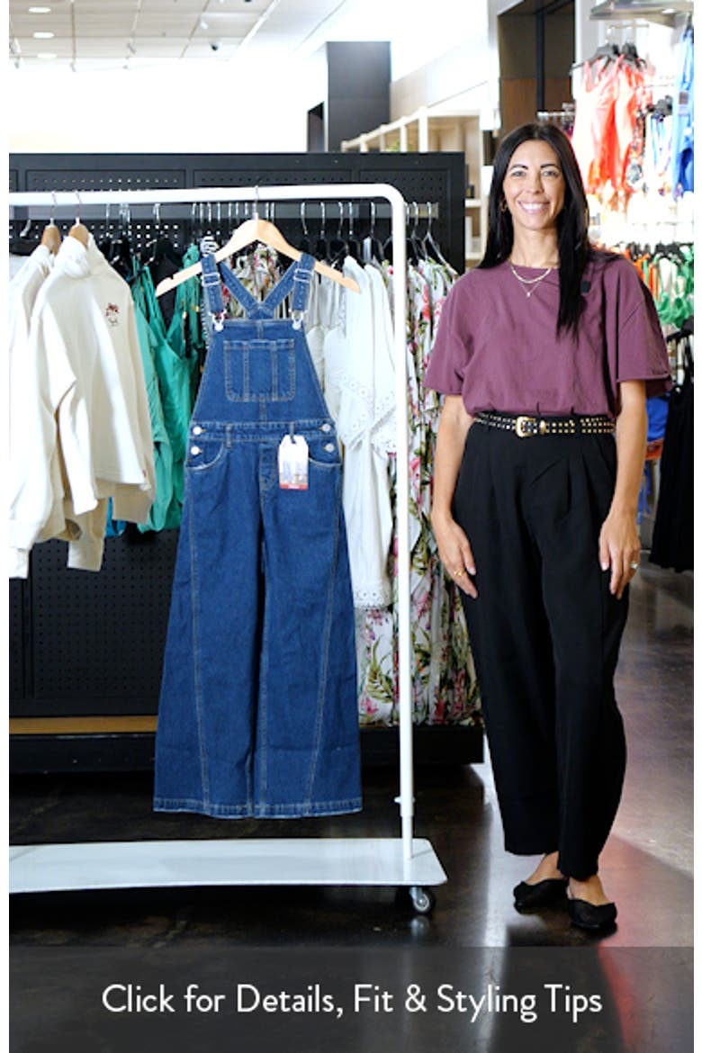 Kids' Denim Cargo Overalls video