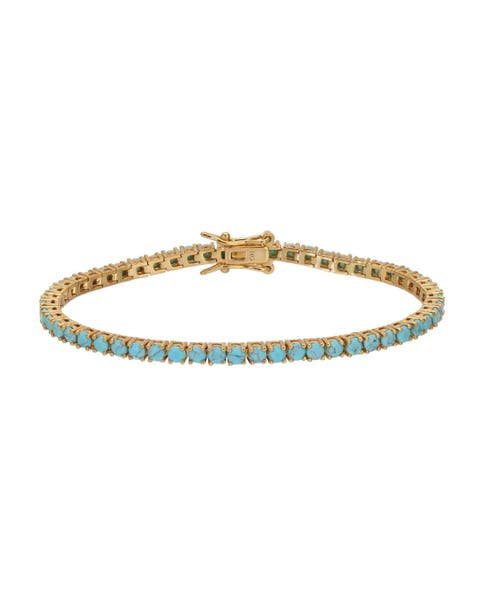 Turquoise Tennis Bracelet