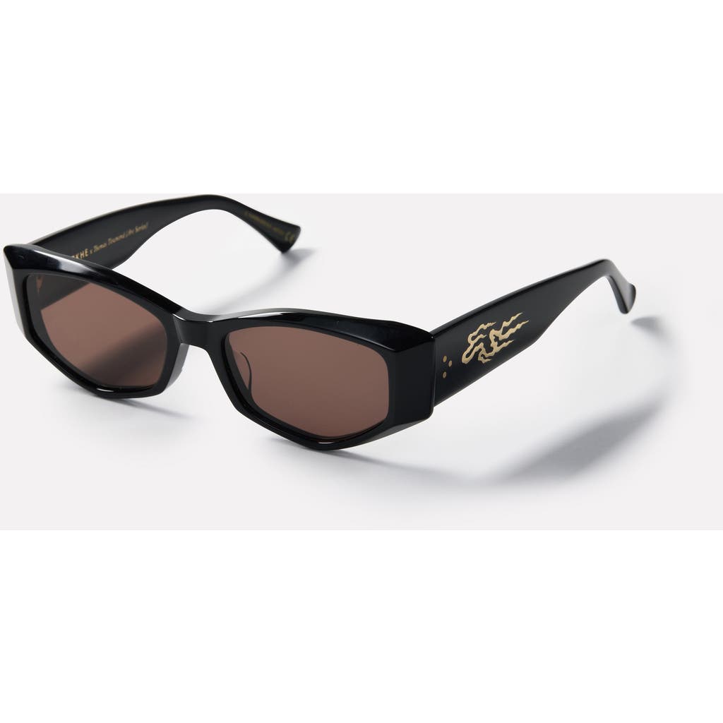 Epokhe Guilty Sunglasses In Black