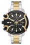 Griffed Chronograph Two Tone Bracelet Watch, 48mm