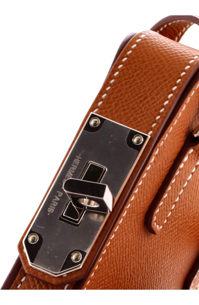 Pre-Owned Hermes Hac a Box Phone Case Epsom, Alternate, color, Gold