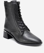 Forever & Always Shoes Avia Leather Block Heel Boot