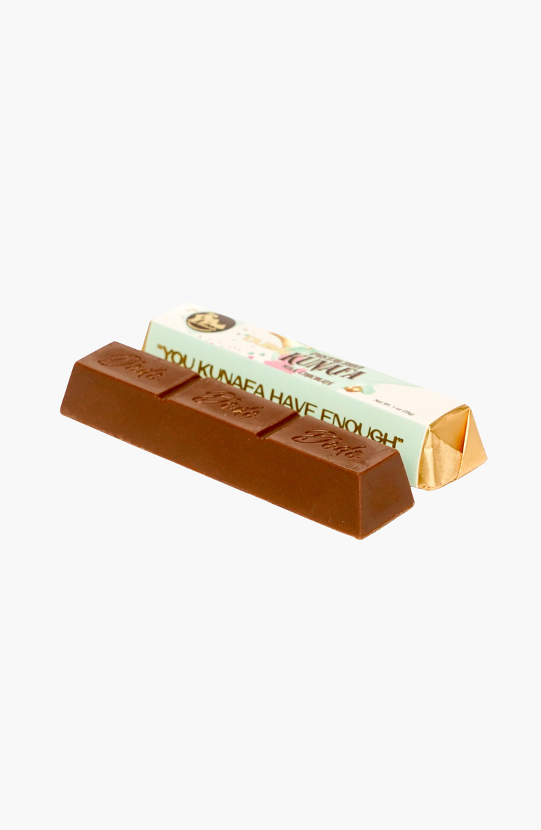 The Dodo Chocolates Dubai Style Milk Chocolate Pistachio 5-Bar Multipack, Alternate, color, Pistachio