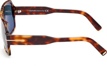 Camden 58mm Square Sunglasses