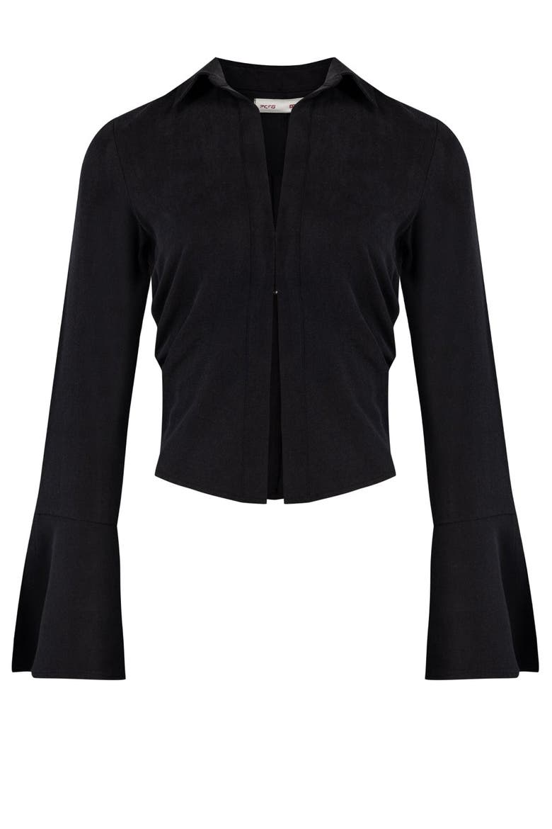 Your *Itch Fitted Shirt, Alternate, color, BLACK