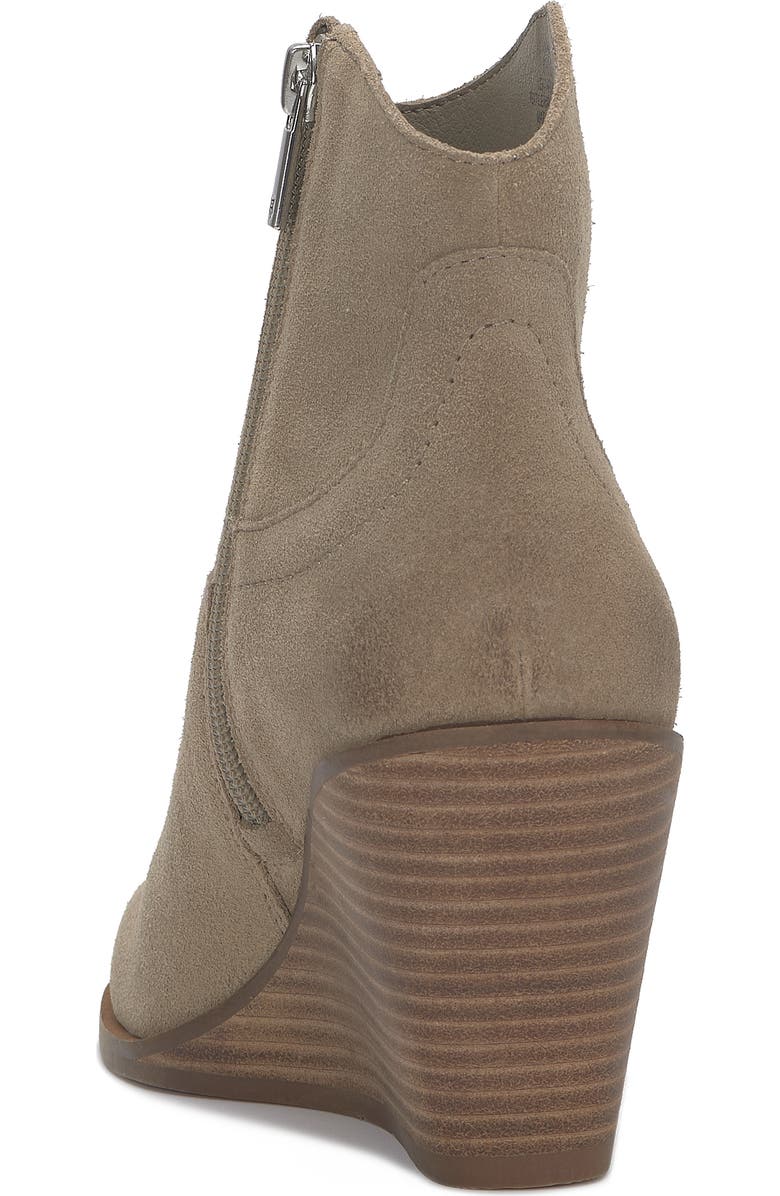 Lucky Brand Walts Wedge Boot, Alternate, color, Dune