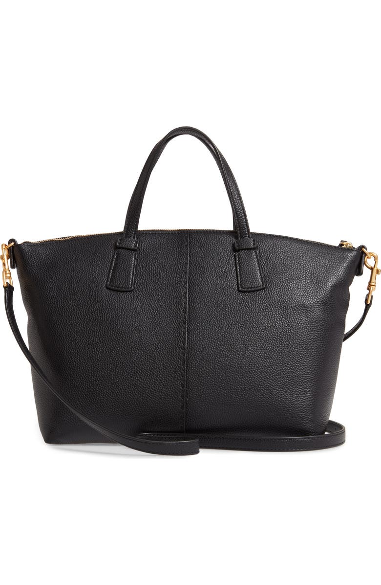 Tory Burch McGraw Leather Satchel, Alternate, color,