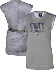 Outerstuff Women's Gray New England Patriots No Sweat Tank Top