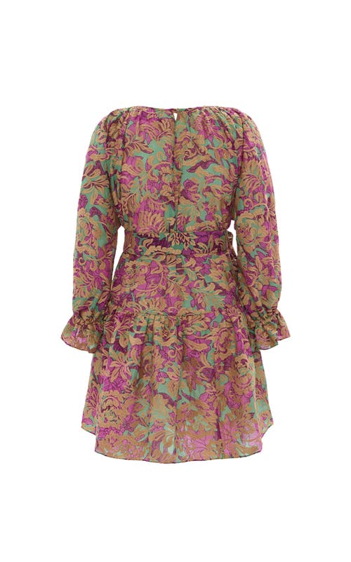 La Doublej The Uma Mini Dress Lilium Purple In Lilium Purple