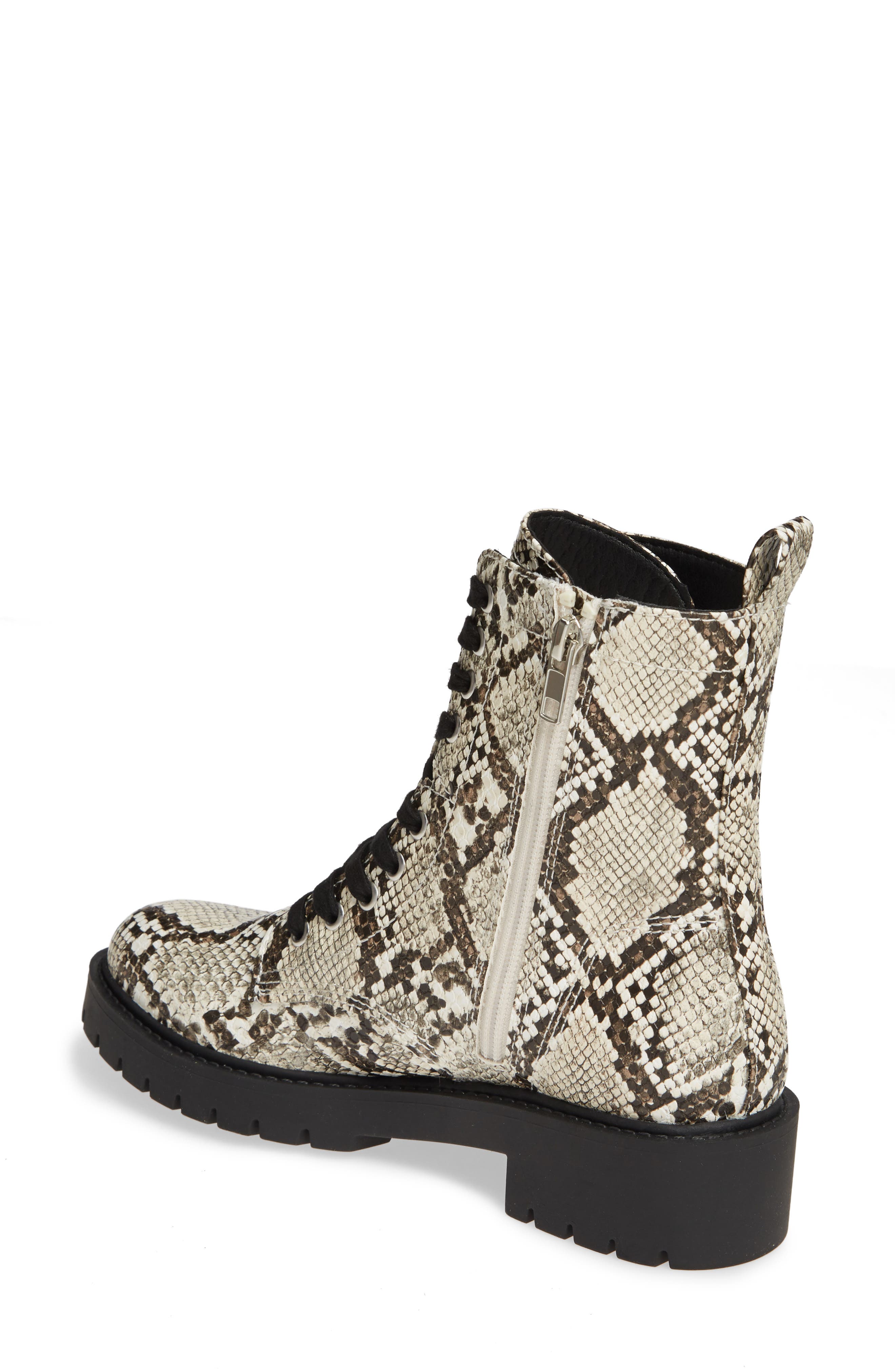Guided Combat Boot, Alternate, color, NATURAL SNAKE PRINT