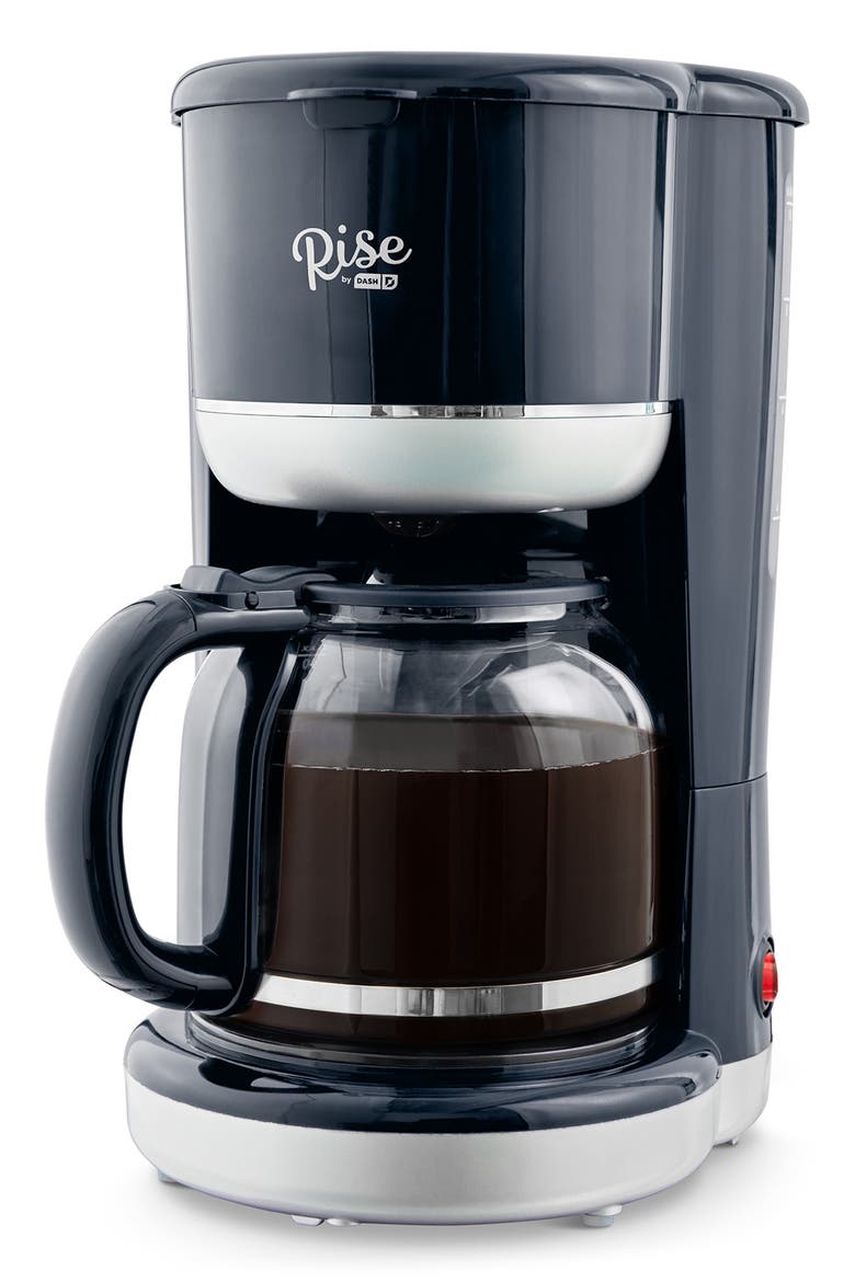 Rise by Dash 10-Cup Coffee Maker, Alternate, color, BLACK