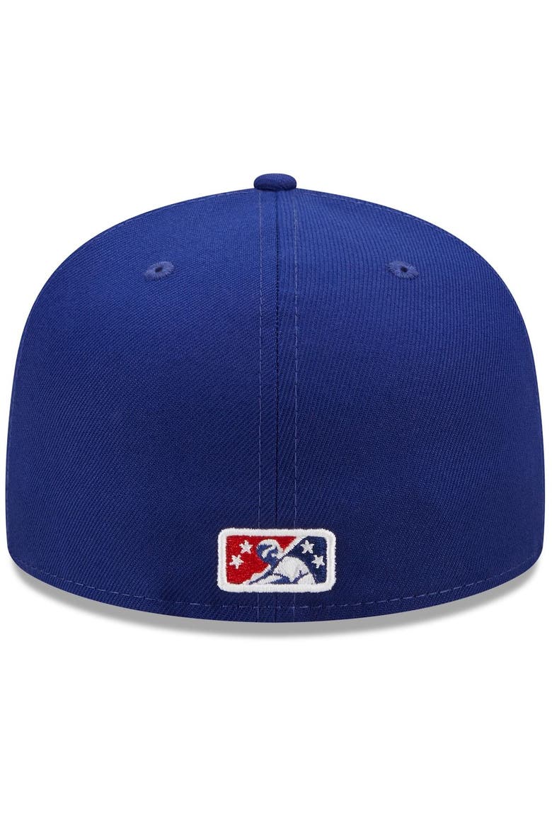 Men's New Era White/Red Oklahoma City Dodgers Marvel x Minor League 59FIFTY Fitted Hat, Alternate, color, White