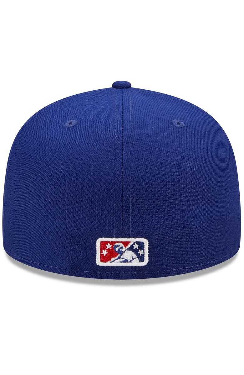 New Era Men's New Era White/Red Oklahoma City Dodgers Marvel x Minor League 59FIFTY Fitted Hat, Alternate, color, White