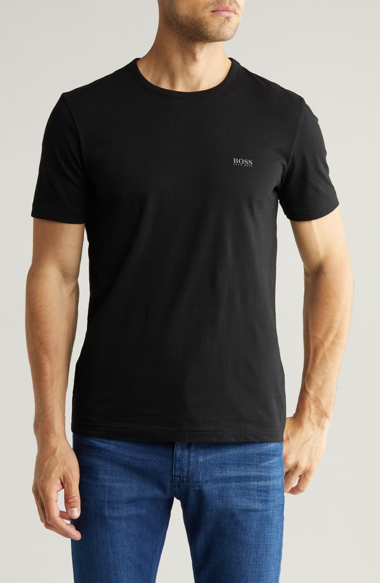 BOSS Crewneck T-Shirt, Main, color,
