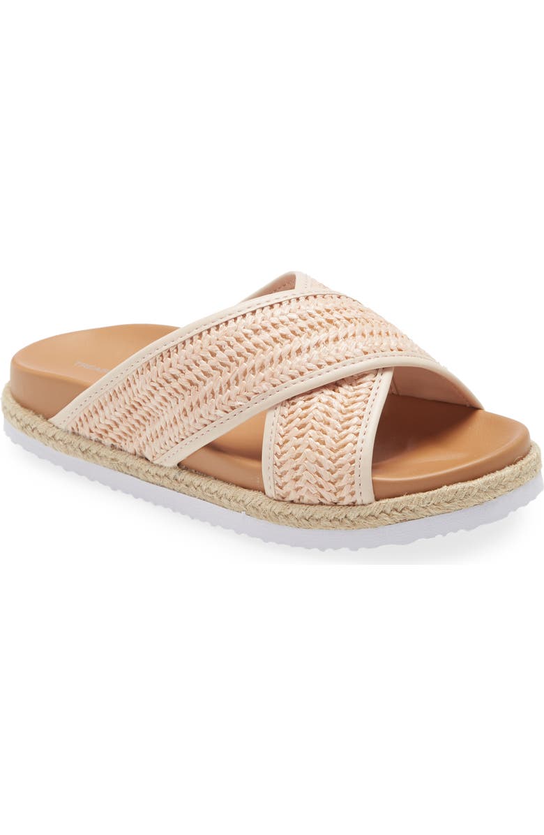 Treasure & Bond Cross Band Slide Sandal, Main, color,