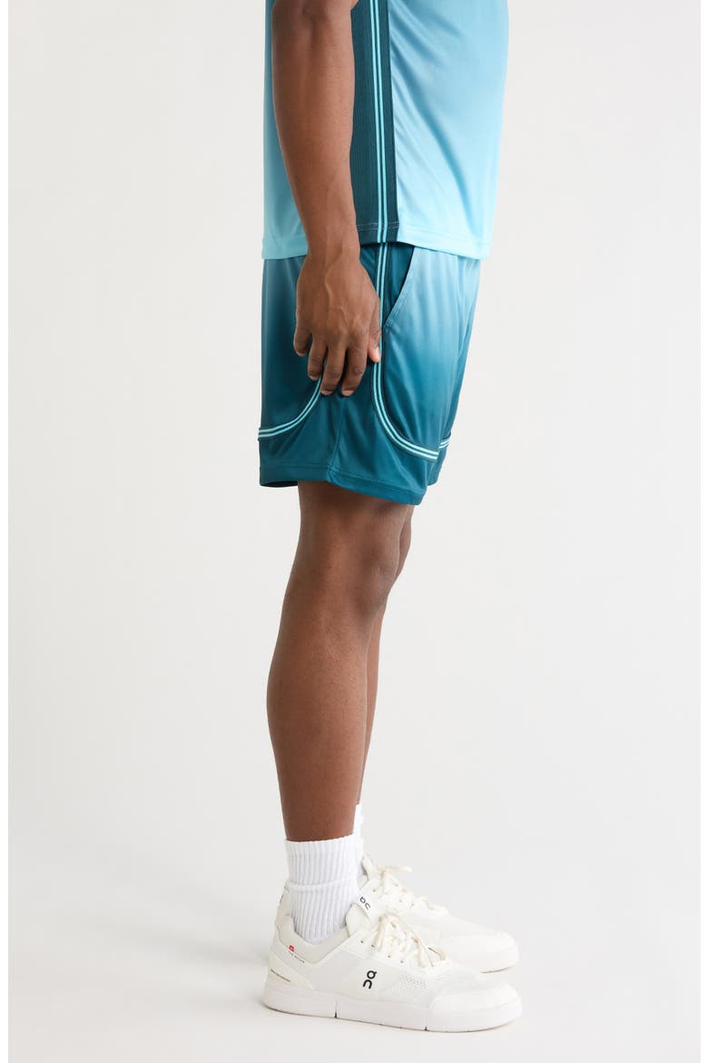 New York Mesh Ombr36 Shorts, Alternate, color, MINT