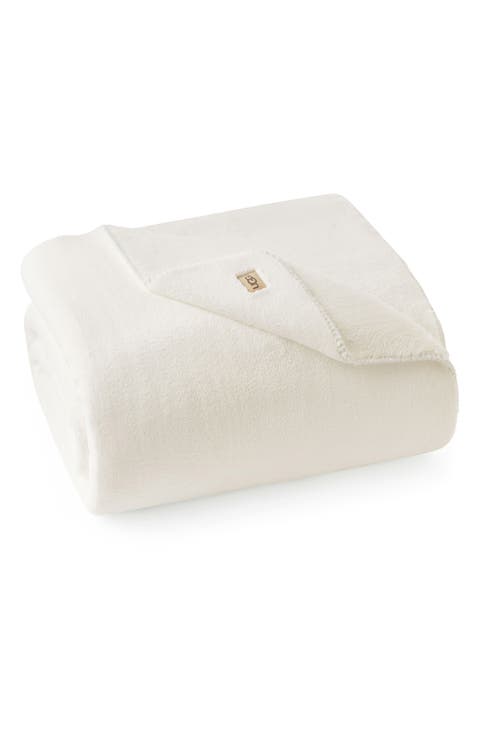 Whitecap Fleece Bed Blanket