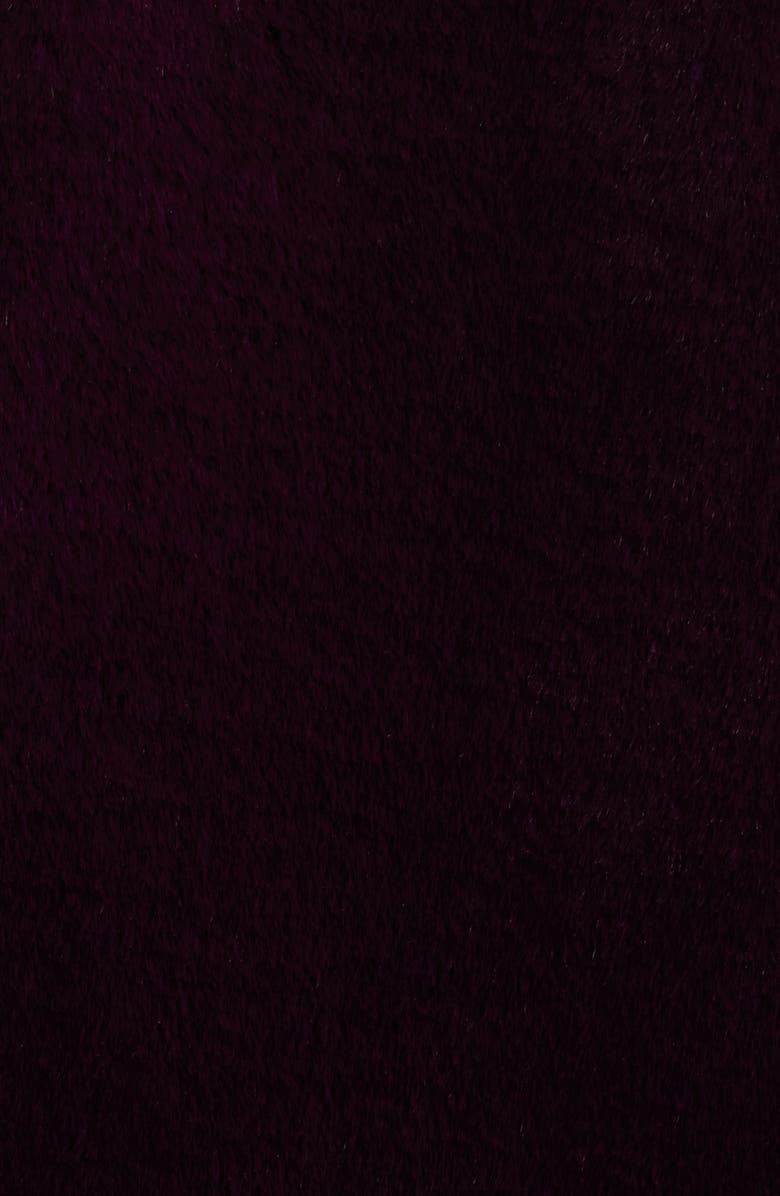 Anne Klein Faux Fur Coat, Alternate, color, 