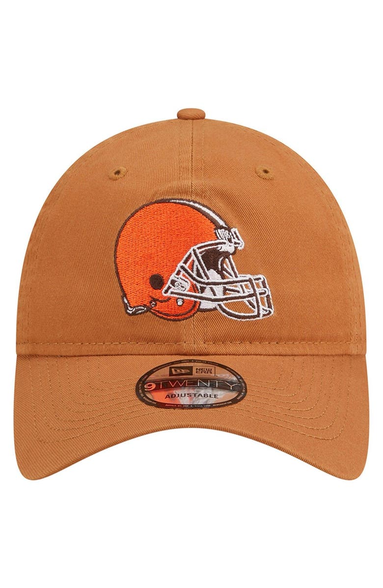 New Era Men's New Era Brown Cleveland Browns  Core Classic 2.0 9TWENTY Adjustable Hat, Alternate, color, Brown