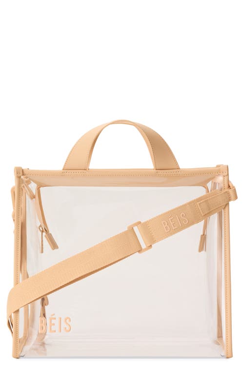 Beis Béis The Clear Stadium Tote In Neutral