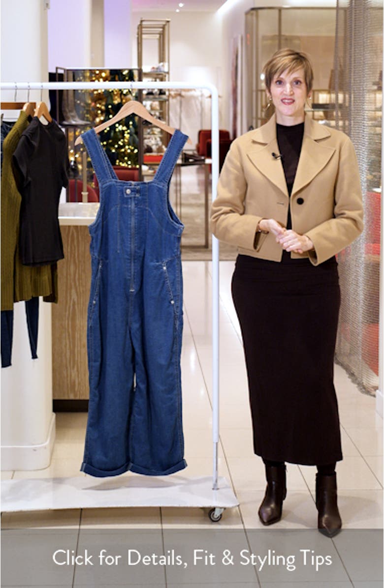 Jude Denim Jumpsuit, sales video thumbnail