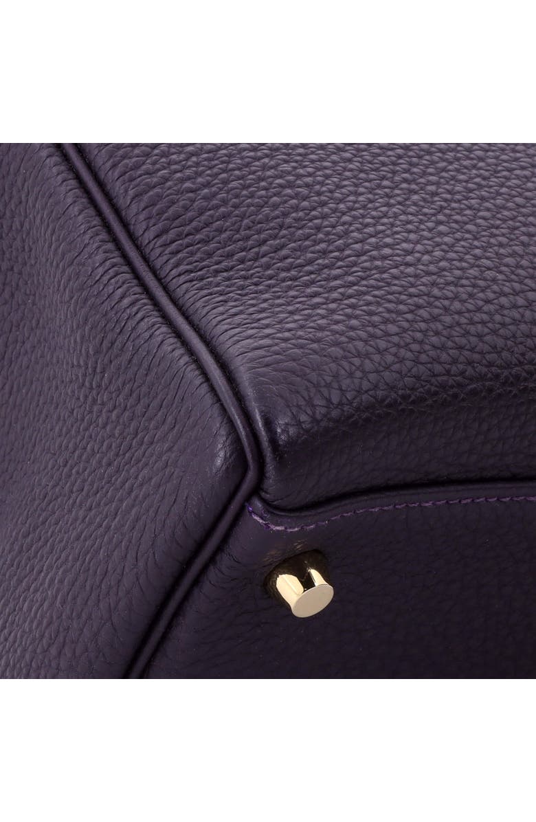 Pre-Owned Hermes Kelly Handbag Purple Togo with Gold Hardware 32, Alternate, color, Raisin