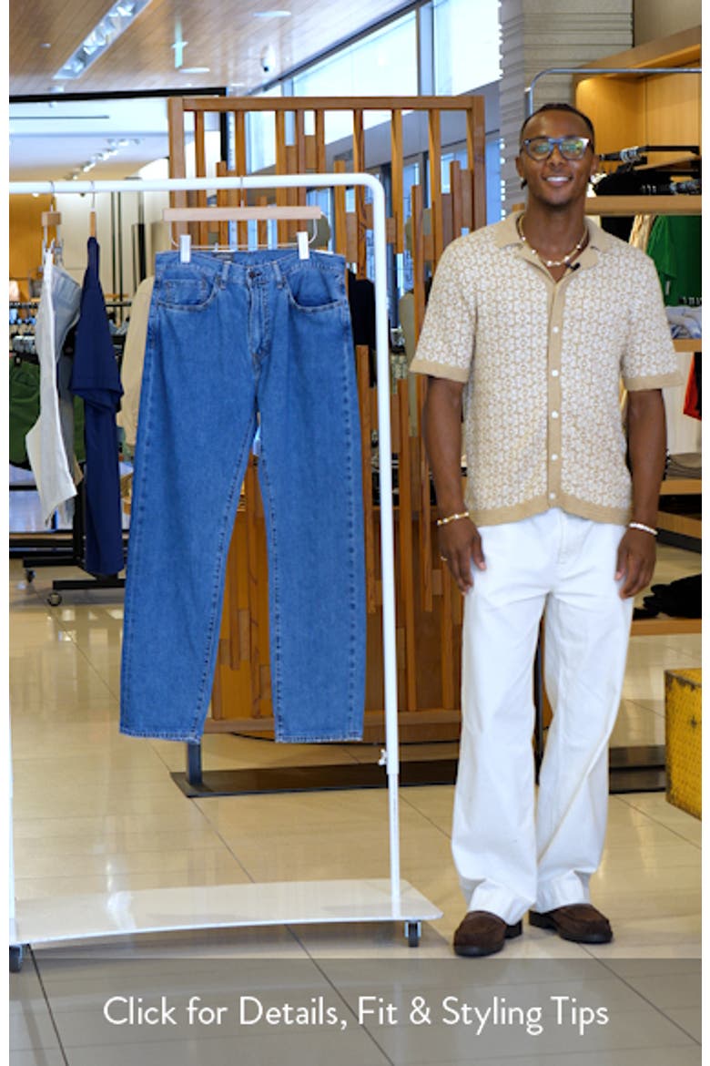 505™ Relaxed Straight Leg Selvedge Jeans video