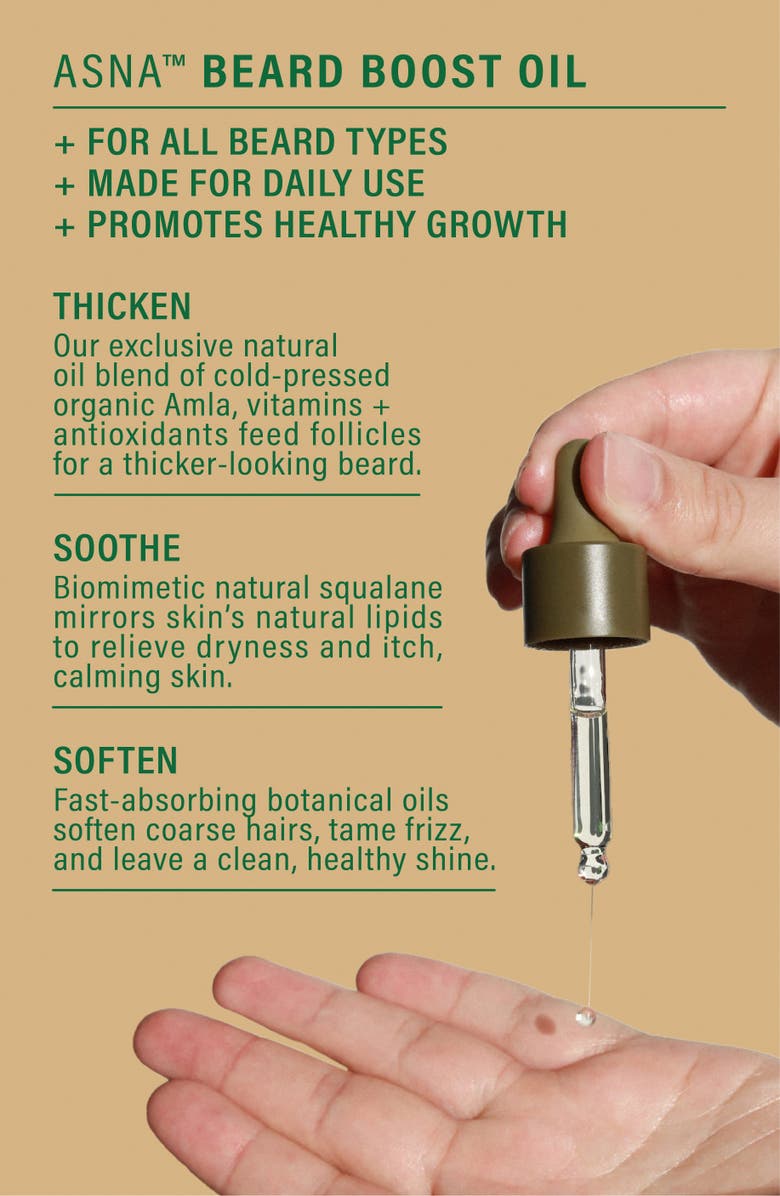 ASNA Amla BioVeda Beard Oil + 3-in-1 Hair Oil Growth & Hydration Set, Alternate, color, NO COLOR