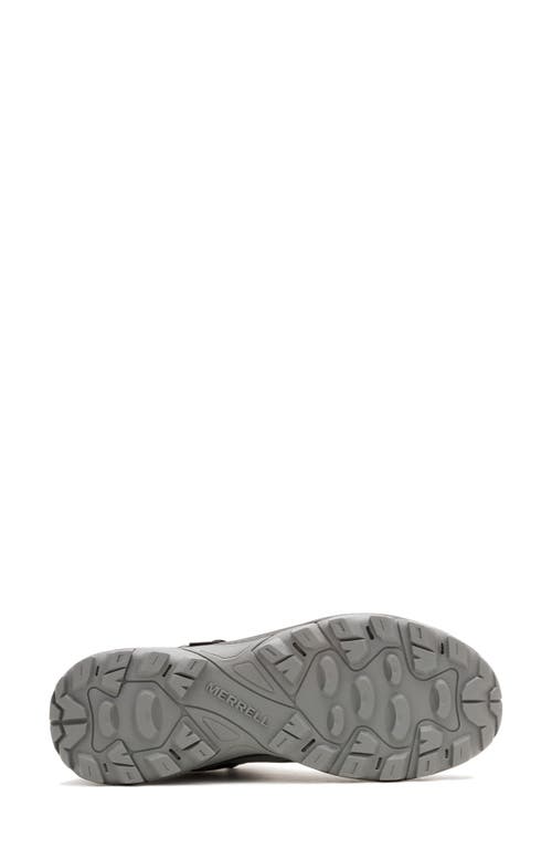 Merrell Tempo Exp Waterproof Mid Top Hiking Shoe In Gray