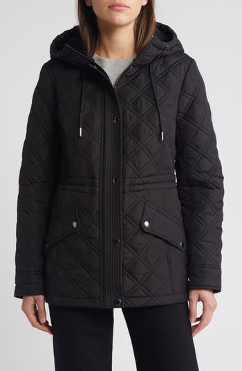 MICHAEL Michael Kors Diamond Quilted Hooded Jacket Nordstrom