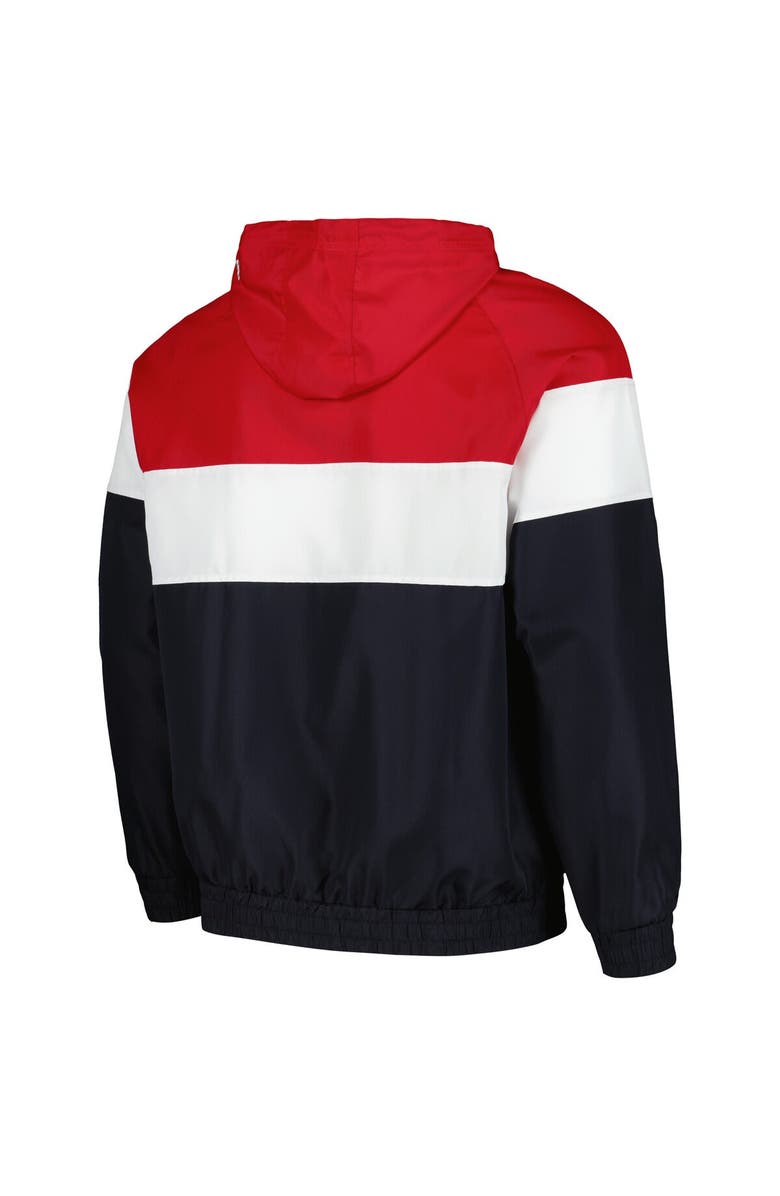 New Era Men's New Era Navy Chicago White Sox Ripstop Raglan Quarter-Zip Hoodie Windbreaker Jacket, Alternate, color, Navy