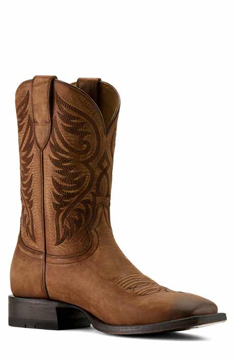 Wiley Wide Square Toe Cowboy Boot