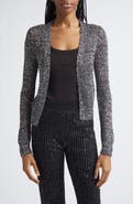 Missoni Sequin Embellished Open Knit Cardigan
