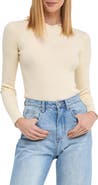 Endless Rose Fitted Rib Hooded Sweater