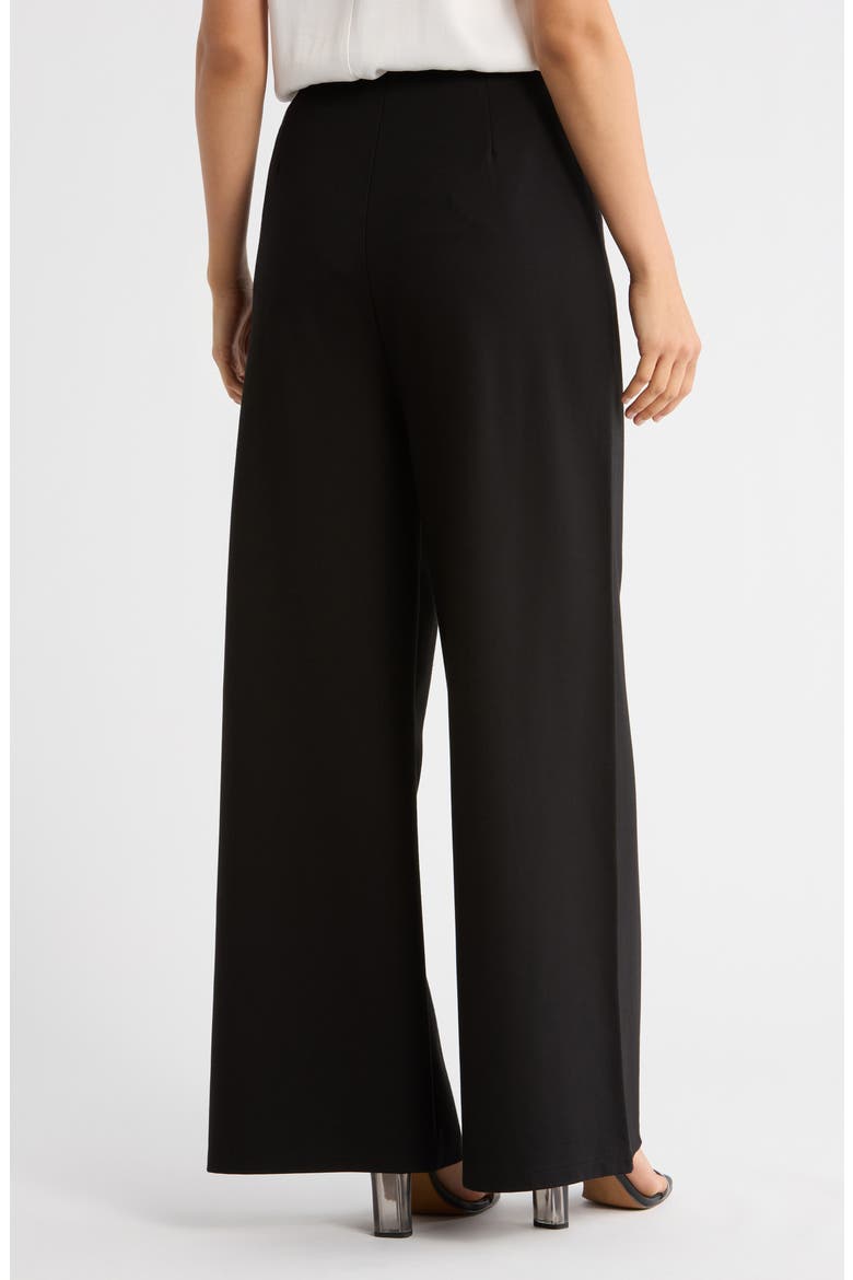 Sailor Wide Leg Pants, Alternate, color, BLACK
