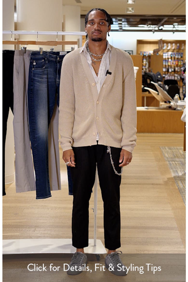 Bay Organic Cotton V-Neck Cardigan video