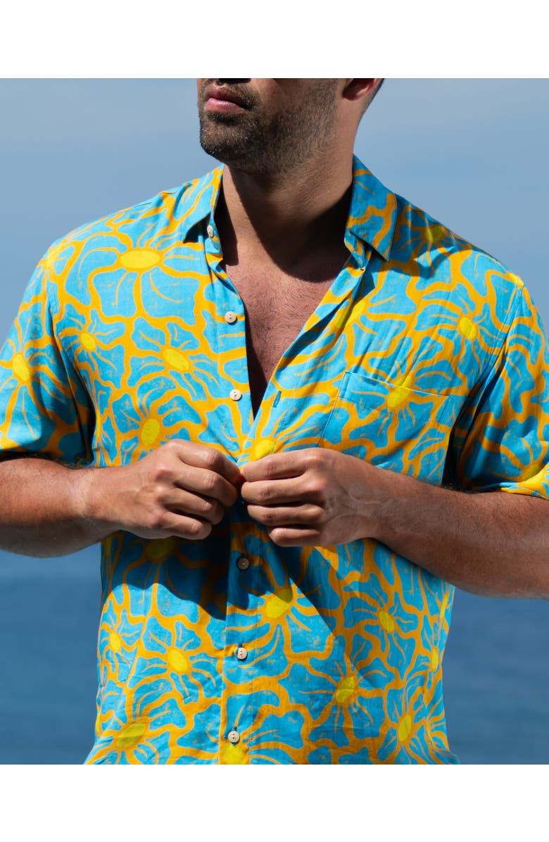 Kenny Flowers The 1979 - Short Sleeve Shirt, Alternate, color, Teal