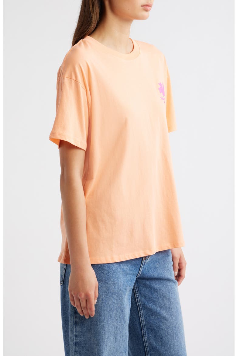Topanga Canyon Graphic T-shirt, Alternate, color, PAPAYA HAWAII