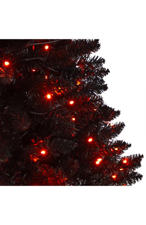Nearly Natural 4-foot Black Halloween Artifical Tree In Black